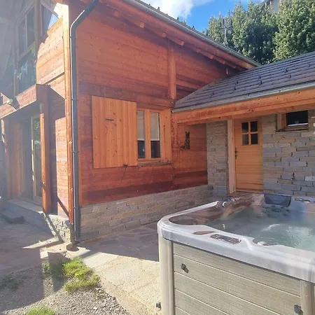 Chalet 6 Pers Avec Spa, Terrasse Plein Sud A Saint-Michel-De-Chaillol - Fr-1-393-22 Exterior photo