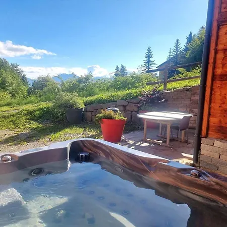 Chalet 6 Pers Avec Spa, Terrasse Plein Sud A Saint-Michel-De-Chaillol - Fr-1-393-22 Exterior photo