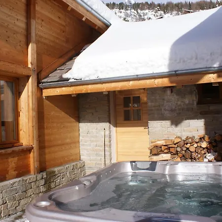 Chalet 6 Pers Avec Spa, Terrasse Plein Sud A Saint-Michel-De-Chaillol - Fr-1-393-22 Exterior photo