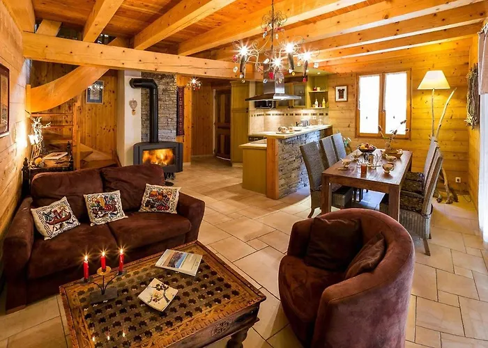 Chalet 6 Pers Avec Spa, Terrasse Plein Sud A Saint-Michel-De-Chaillol - Fr-1-393-22