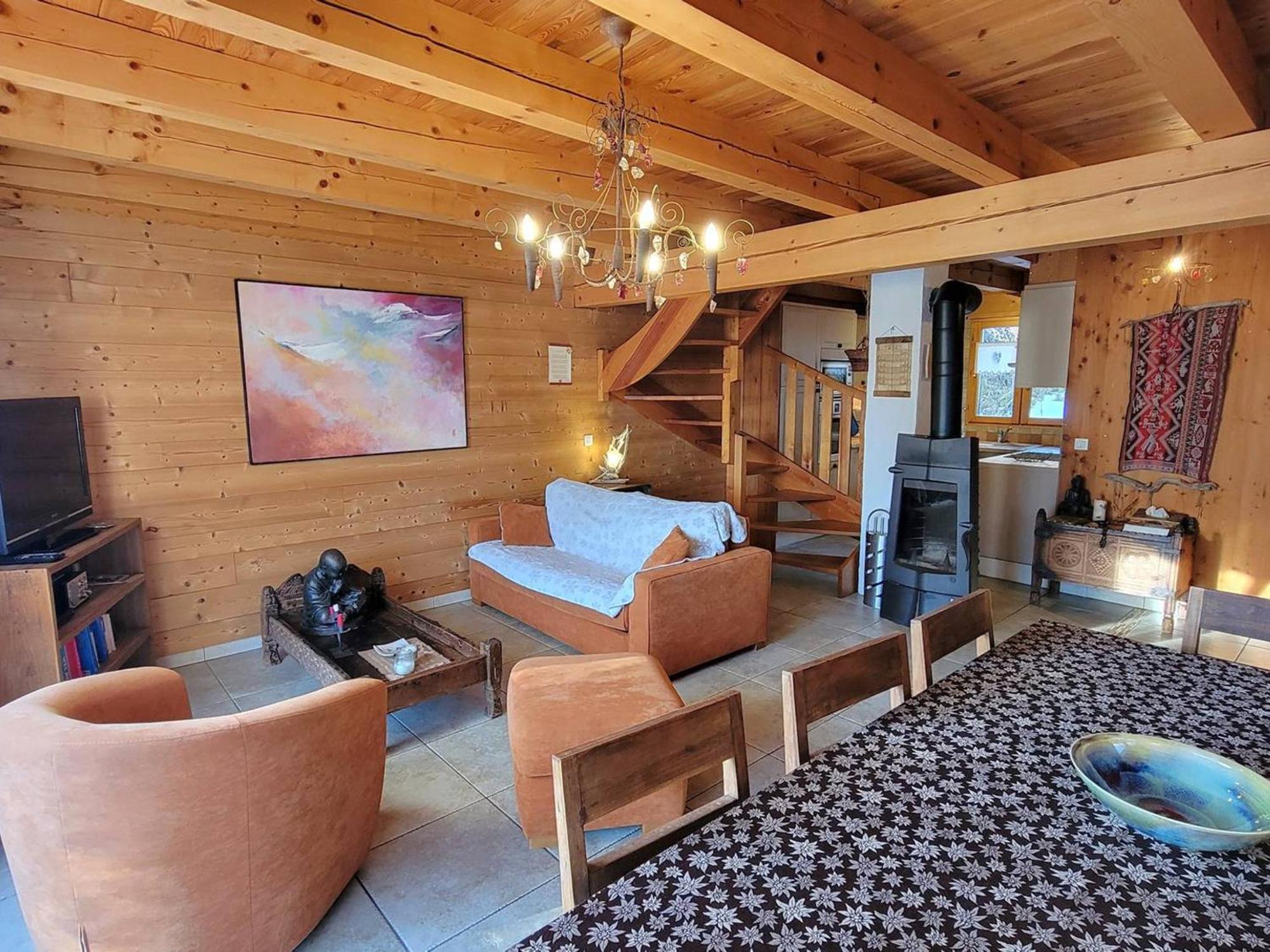 Chalet 6 Pers Avec Spa, Terrasse Plein Sud A - Fr-1-393-22