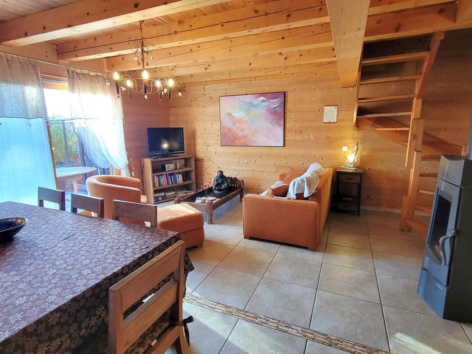 6 Pers Avec Spa, Terrasse Plein Sud A - Fr-1-393-22 Saint-Michel-de-Chaillol